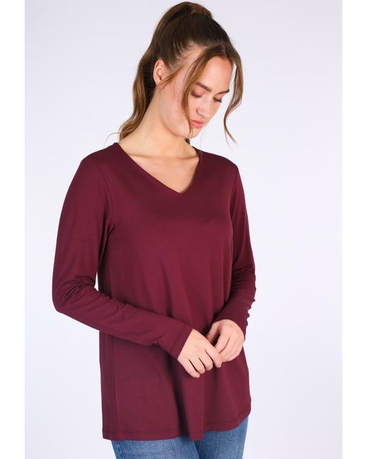 Sorgenfri Sylt Red Langarmshirt Adisa