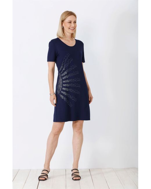 Hajo Blue Sommerkleid Freizeitkleid