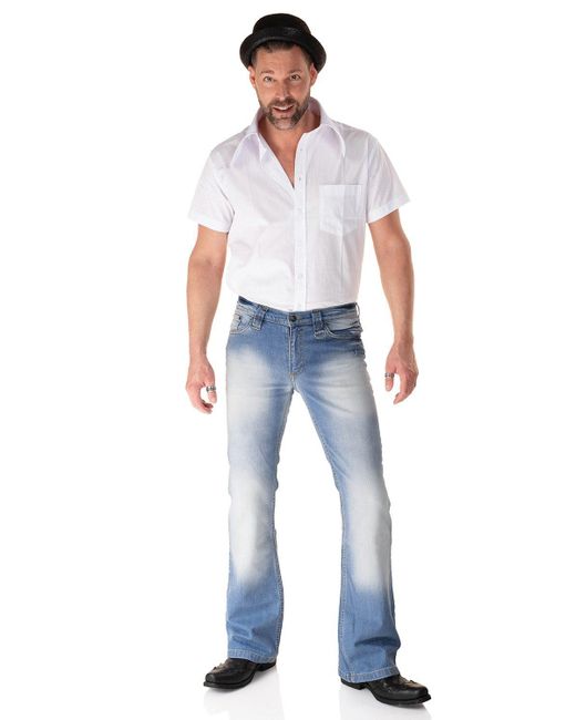 Comycom Bootcut-Jeans STAR BLUE CUT 72 für Herren