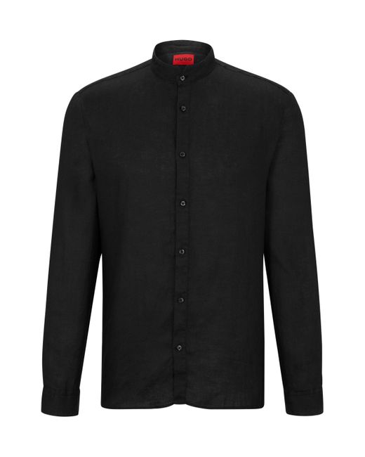 Boss Fleecehemd in Black für Herren