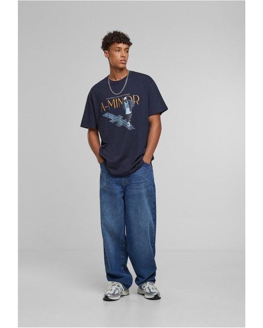 MT Upscale T-Shirt A-Minor Oversize Tee in Blue für Herren