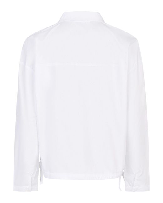 Frieda & Freddies White Klassische Bluse Blouse mit Knopfleiste