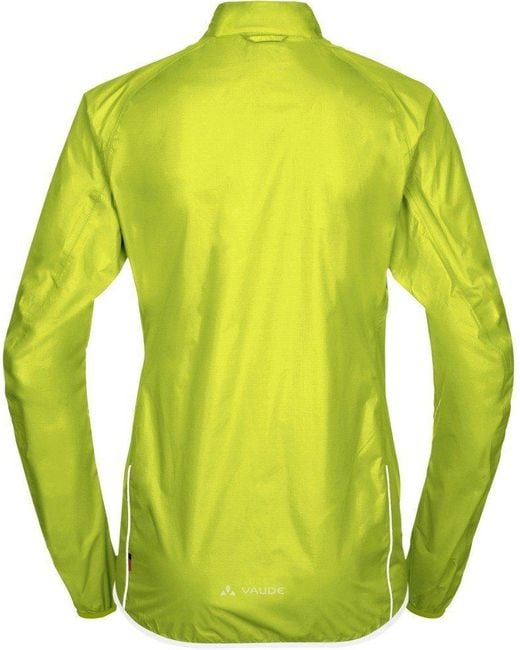 Vaude Green Fahrradjacke Womens Drop Jacket III