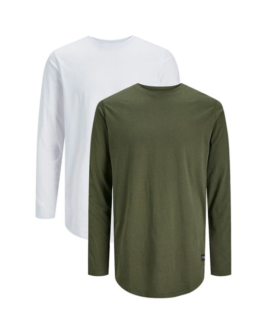 Jack & Jones 2er Pack Jjenoa in Green für Herren