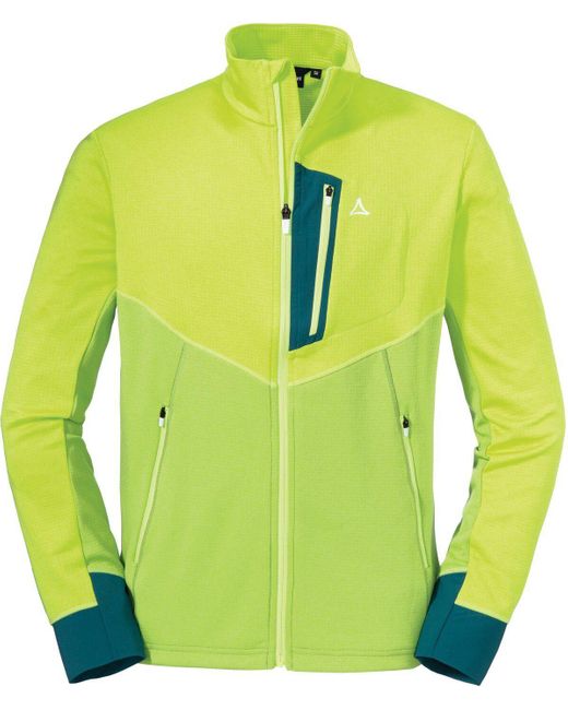 Schoeffel Trekkingjacke Fleece Jacket Rotwand M LIME POP in Green für Herren