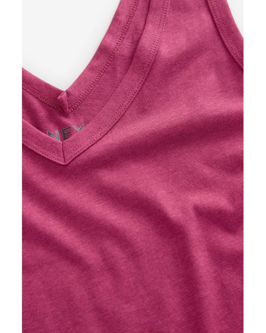 Next Pink Ä Slouch-Trägertop aus Modal (1-tlg)