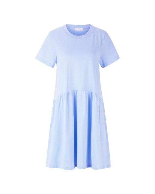 Rich & Royal Blue Midikleid T-Shirt dress organic