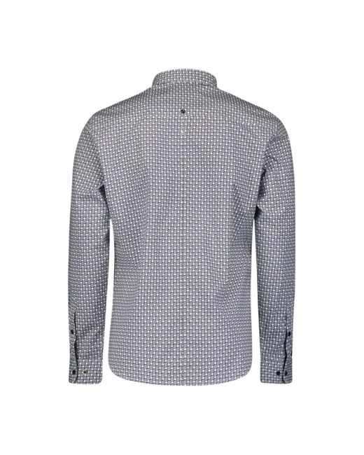 No Excess Langarmhemd (1-tlg) in Gray für Herren