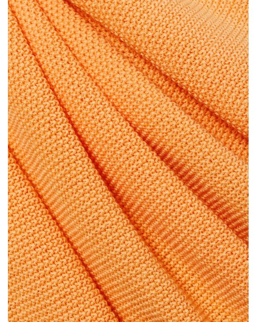 Franco Callegari Orange Strickpullover