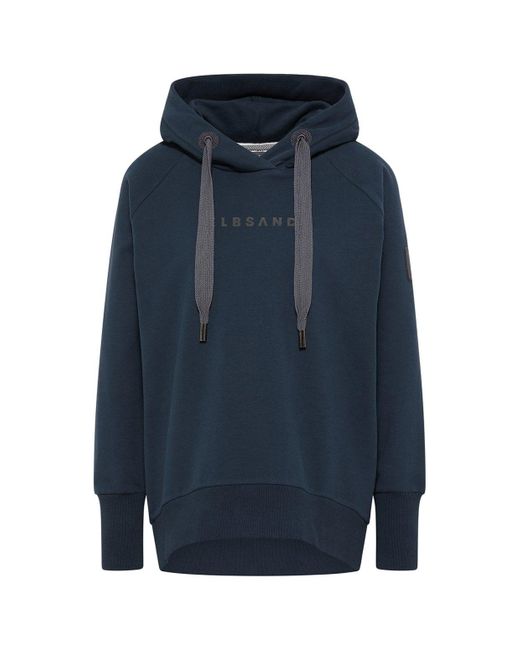 Elbsand Blue Trainingspullover Pullover Svana Hoodie loose fit