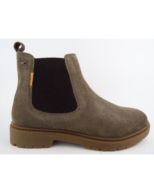 Camel Active Black Taupe Stiefelette