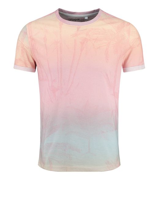 Key Largo T-Shirt MT AMALFI Regular Fit (1-tlg) in Pink für Herren