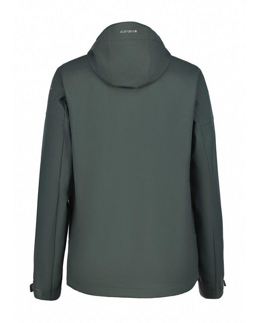 Icepeak H SOFTSHELLJACKE BARMSTEDT (1-St) in Green für Herren