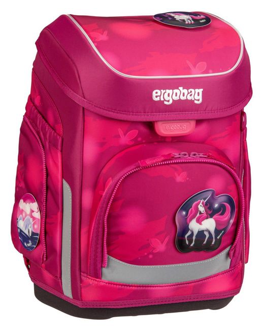 ergobag Pink Schulranzen cubo Set
