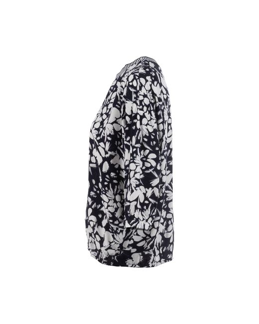 S'questo Black Langarmbluse