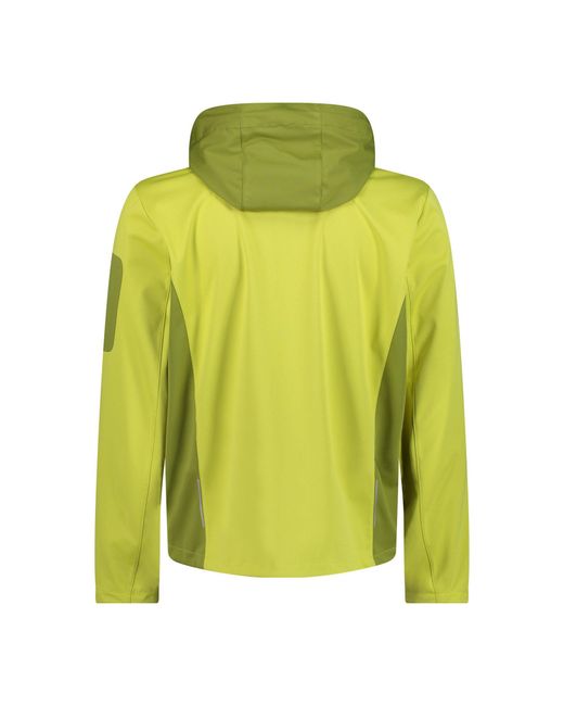 CMP Softshelljacke Man Jacket Zip Hood 39A5027 in Yellow für Herren