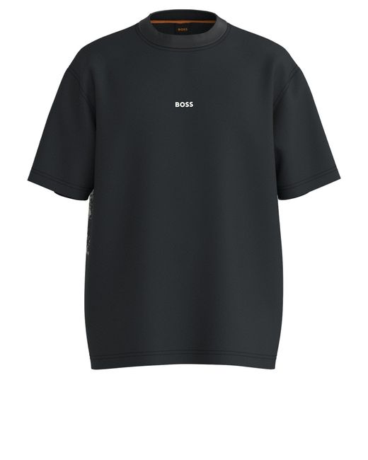 Boss T-Shirt Te_Berge (1-tlg) in Black für Herren