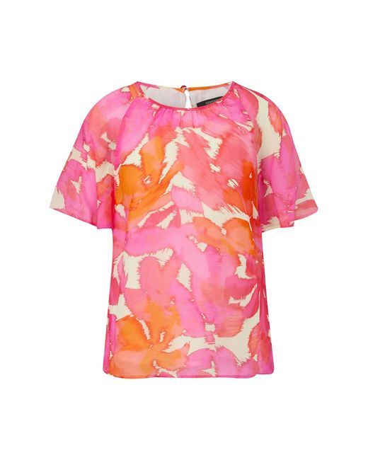 Comma, Pink Blusentop Bluse