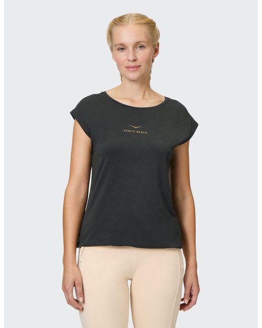 Venice Beach Black T-Shirt VB Wonder