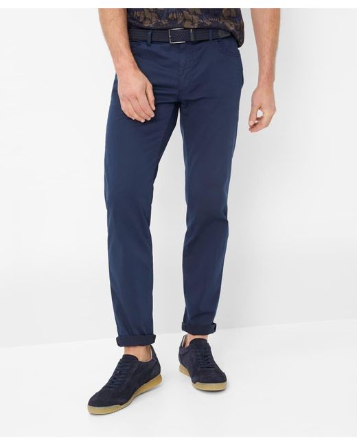 Brax Chinohose STYLE.CADIZ U in Blue für Herren