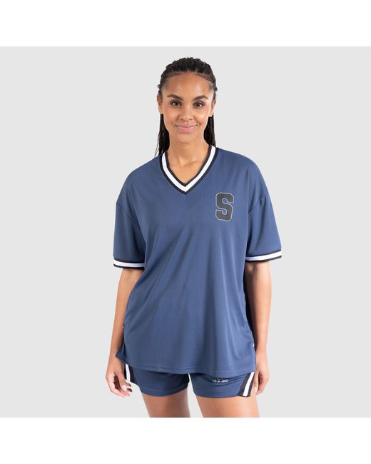Smilodox Blue T-Shirt Triple Thrive Oversize