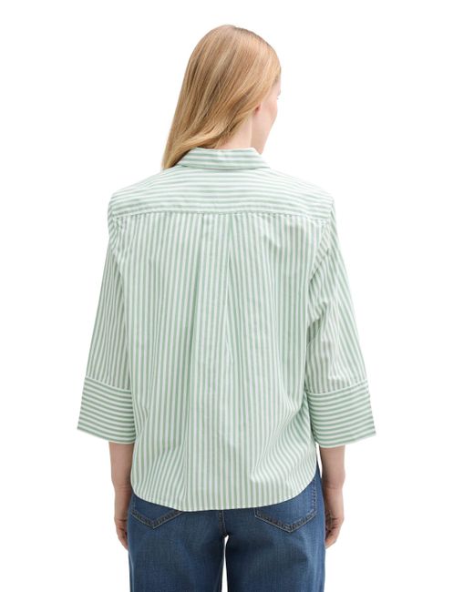 Tom Tailor Blue Langarmbluse