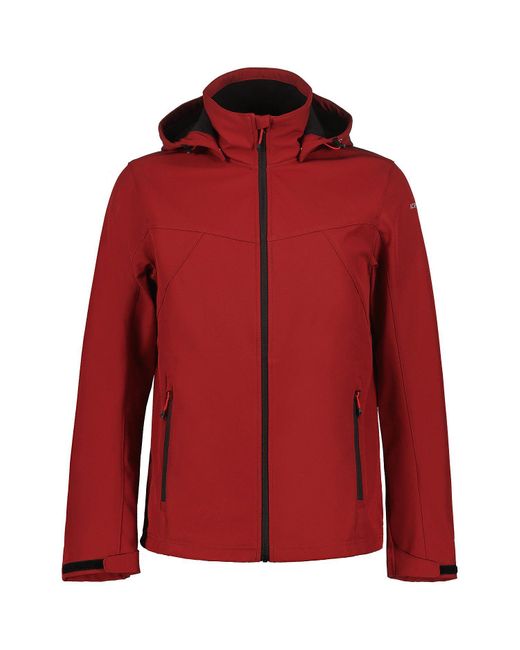 Icepeak Softshelljacke Funktionsjacke BRIMFIELD in Red für Herren