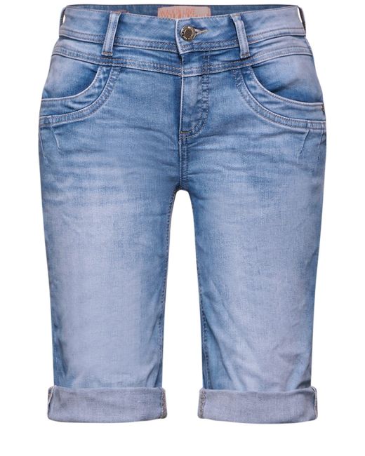 Street One Blue Skinny-fit-Jeans Middle Waist
