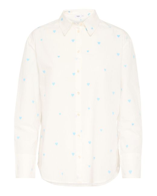 Saint Tropez White Langarmhemd Langarm