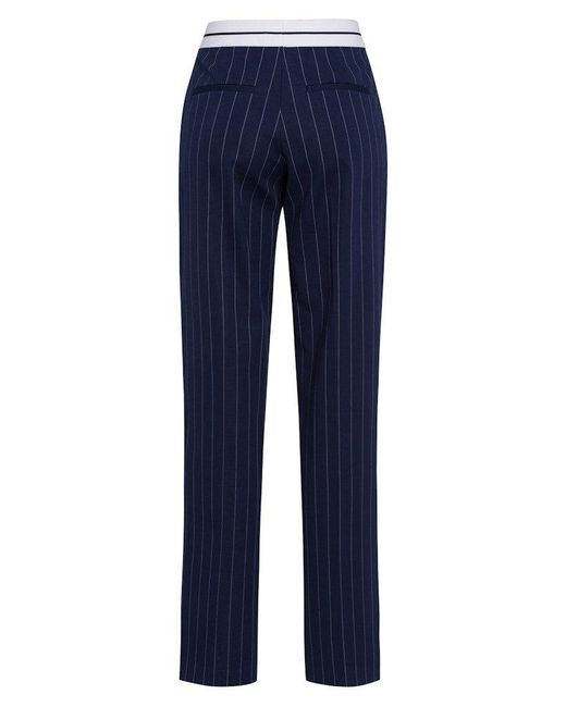 MARC AUREL Blue 2-in-1-Hose Hosen-Jersey navy varied