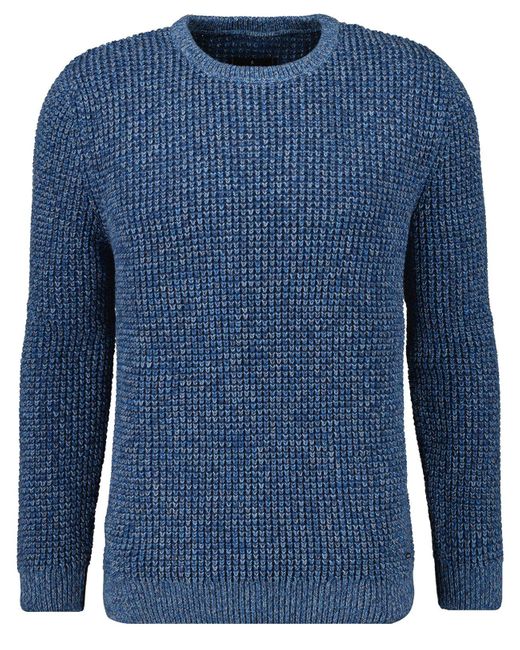 RAGMAN Strickpullover in Blue für Herren