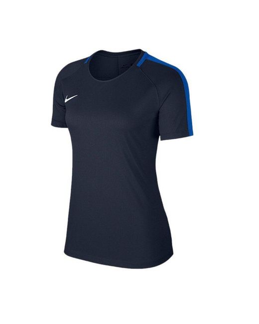 Nike Blue Academy 18 T-Shirt Polyester