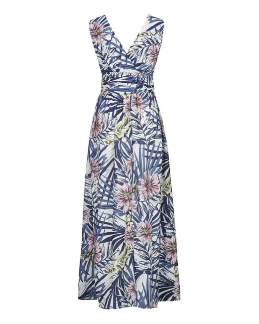 Dine 'n' Dance Blue Maxikleid YIVI