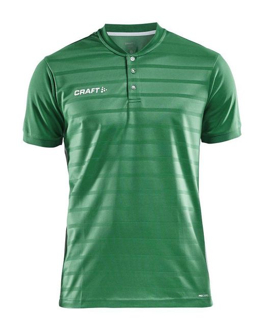 C.r.a.f.t T-Shirt PRO CONTROL BUTTON JERSEY M in Green für Herren