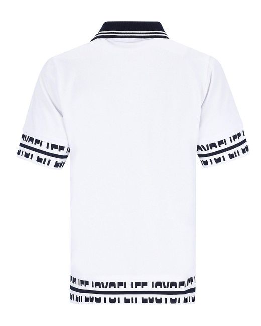 Hajo White Poloshirt Piqué 1/2 Arm stay fresh®