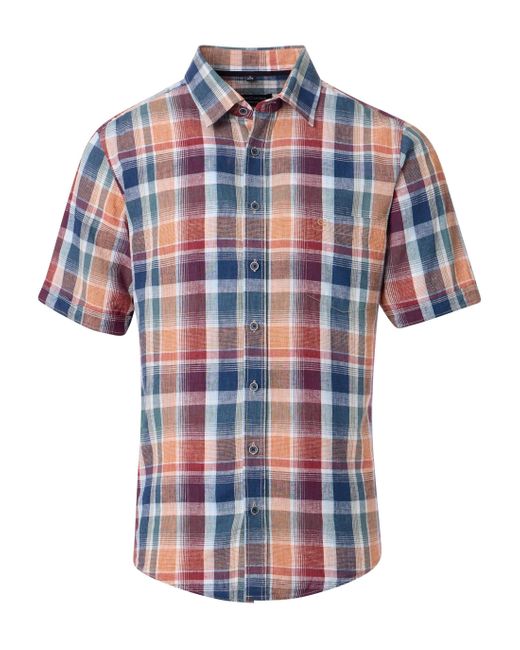 CASA MODA Businesshemd Kent Casual Short 1/2Arm in Blue für Herren