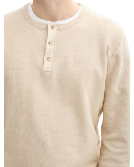 Tom Tailor Strickpullover in White für Herren