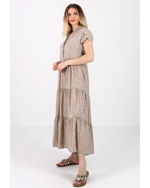YC Fashion & Style Natural Sommerkleid Boho-Maxikleid aus Reiner Viskose – Sommerliche Eleganz