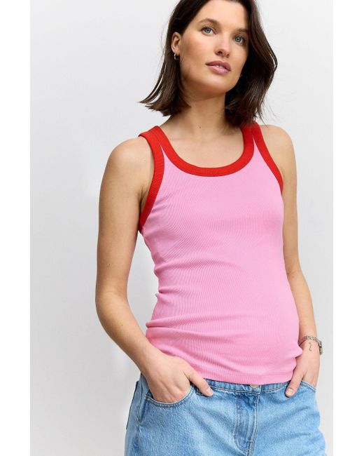 Next Red Trägertop Tops (Umstandsmode), 2er-Pack (2-tlg)