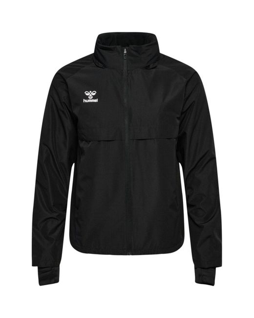 Hummel Fleecejacke Shelljacke hmlGO Shell Jacket 221014 in Black für Herren