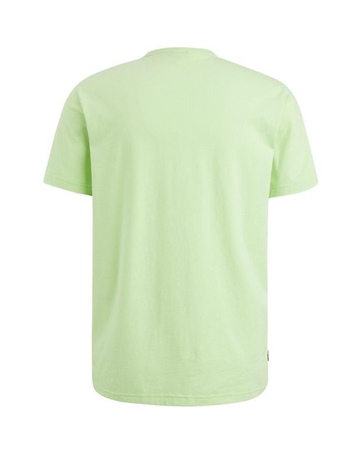 PME LEGEND Longsleeve Short sleeve r-neck cotton elastan in Green für Herren
