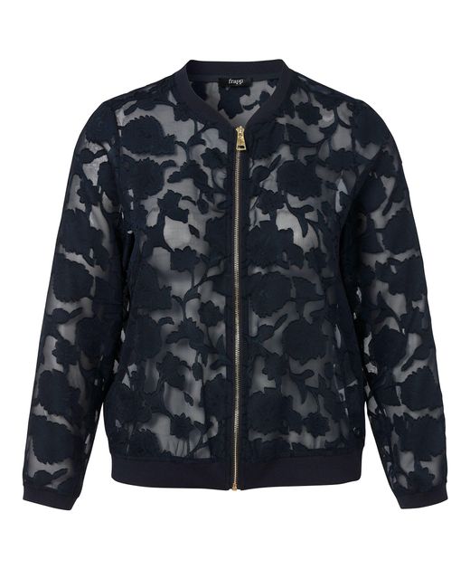 Via Appia Due Blue Klassische Bluse