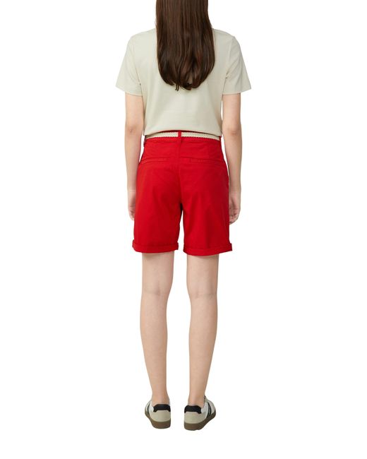 S.oliver Red Chinoshorts mit geflochtenem Gürtel