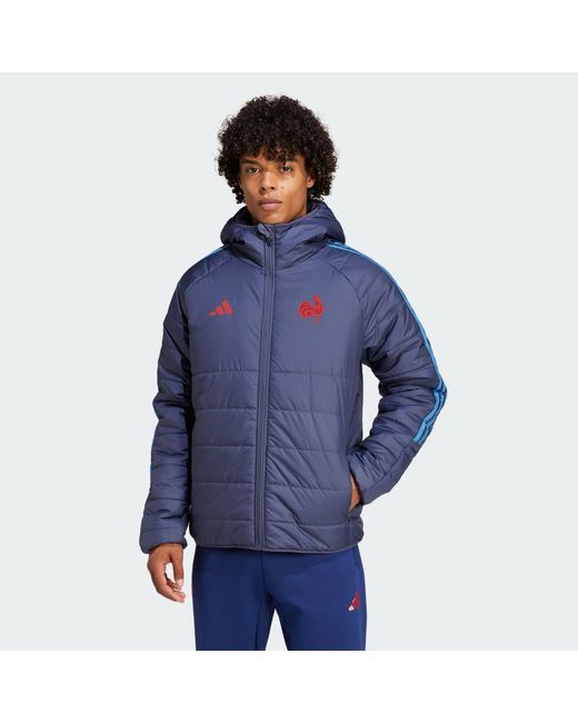 adidas Originals FRANKREICH WINTERJACKE in Blau fur Herren Lyst DE