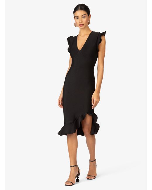 Kraimod Black Abendkleid aus hochwertigem Material mit Volants