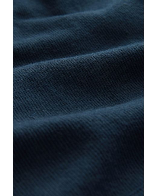 Next Kapuzenpullover Kapuzensweatshirt mit französischem Ripp (1-tlg) in Blue für Herren