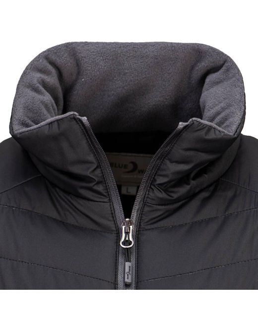 RennerXXL Funktionsjacke Blue Wave Leo Steppjacke leicht watttiert in Gray für Herren