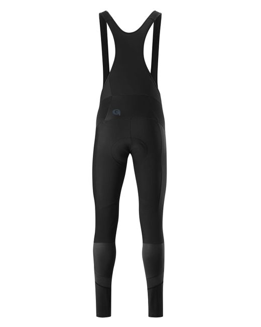 Gonso Fahrradhose Essential Bib Tight Softshell M Radhose mit Trägern und Sitzpolster in Black für Herren