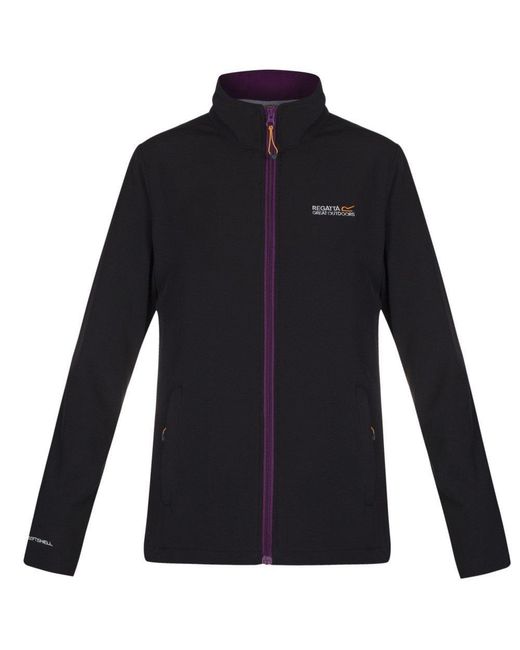 Regatta Black Funktionsjacke Softshell Jacke Übergangsjacke Connie III