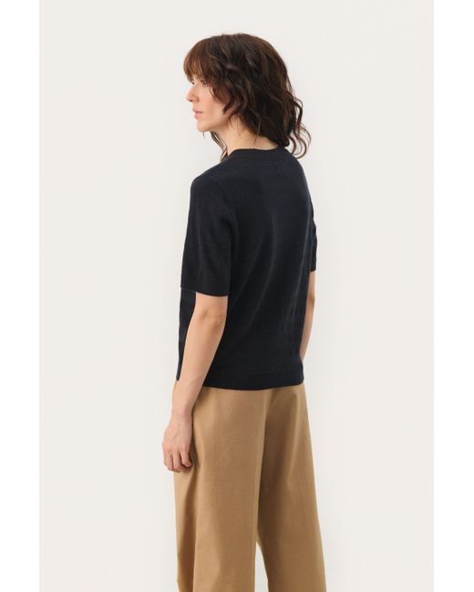 Part Two Black Strickpullover EverlottaPW